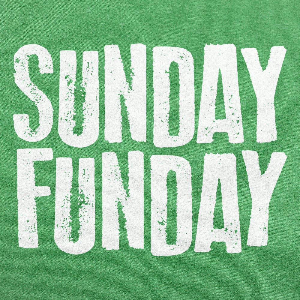 6DS - Wholesale T-shirt met print - Heren - Sunday Funday T-shirt voor heren4