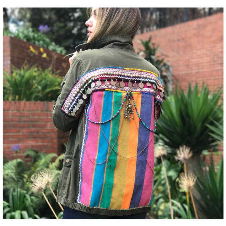 Beaded Tribal Jacket for wholesale by LUXCHILAS