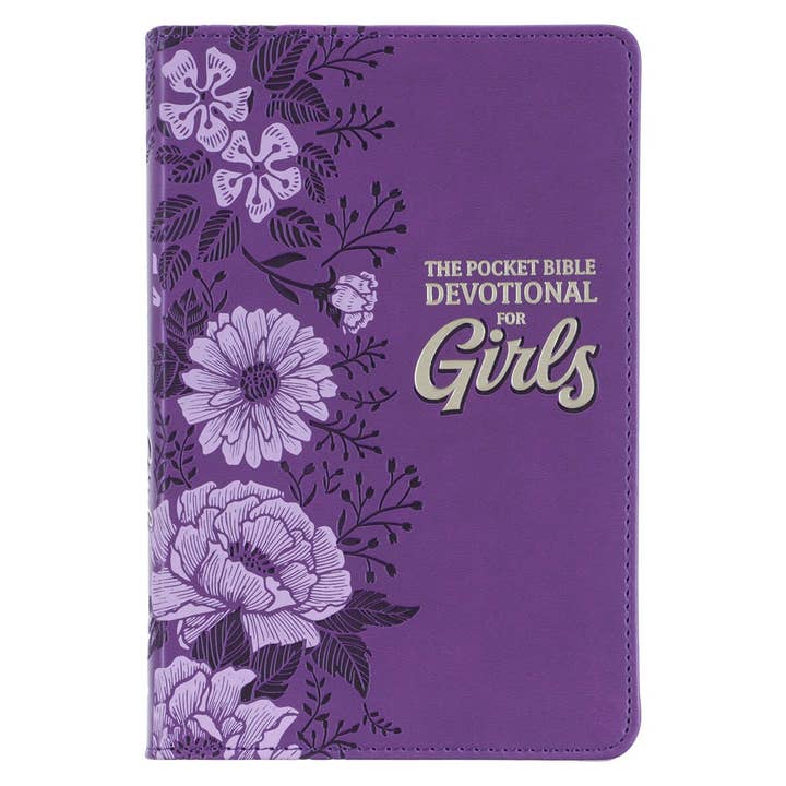 Bible de poche dévotionnelle pour filles en similicuir pour la vente par Christian Art Gifts