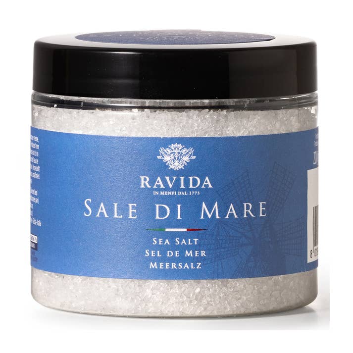 Sea salt - 200 g for wholesale by Ravidà Azienda Azienda Agricola S.r.l.