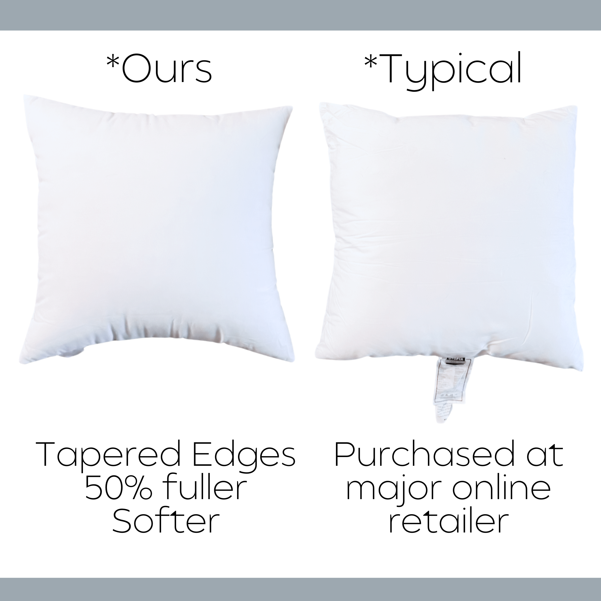 Sequel Giftables - Wholesale Pillow Insert - Premium Throw Pillow Inserts 18x18 Square Pillow Cores1