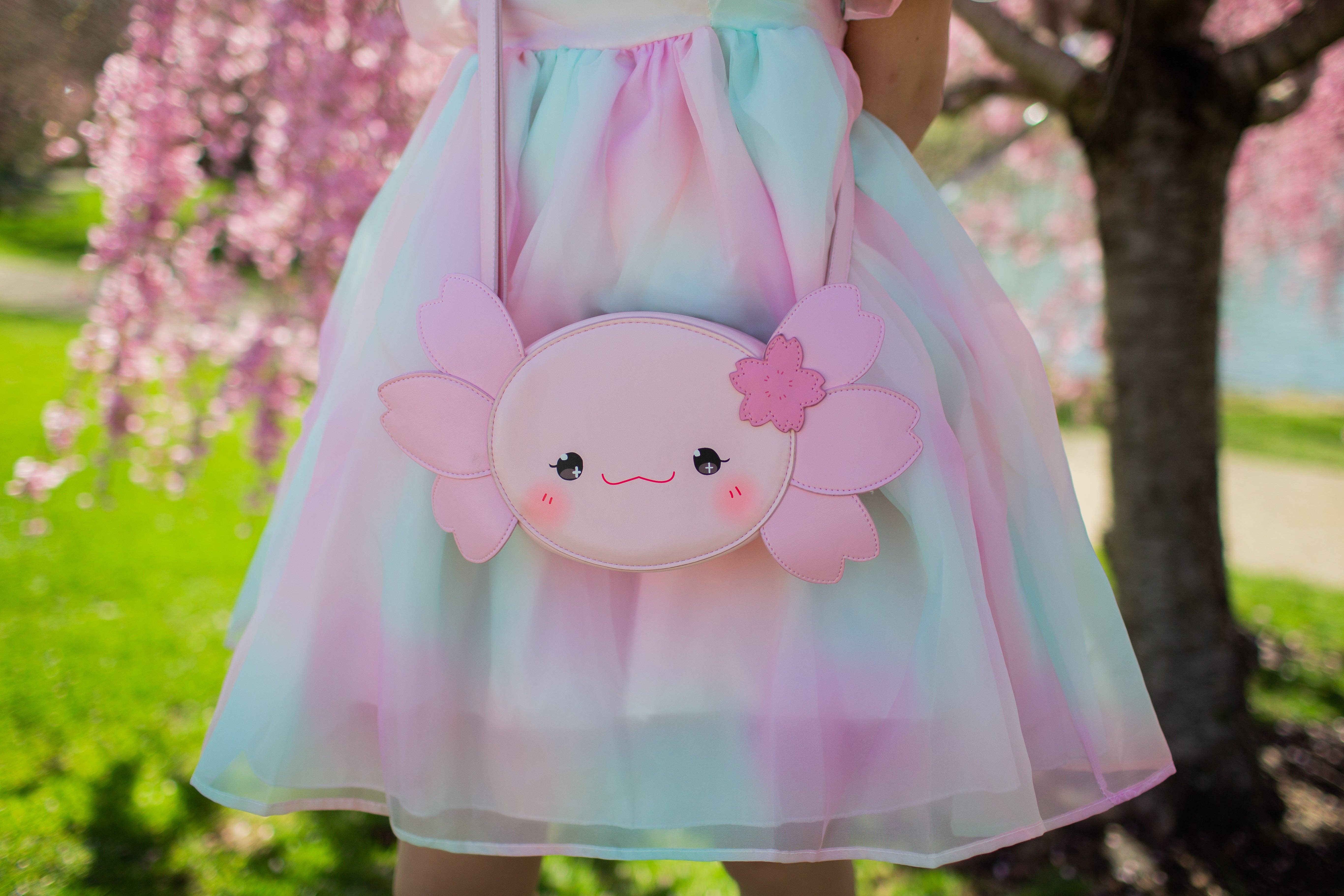 Agi Jagi Shop - Wholesale Crossbody Bag - Women's - Agi the Axolotl Crossbody Purse16