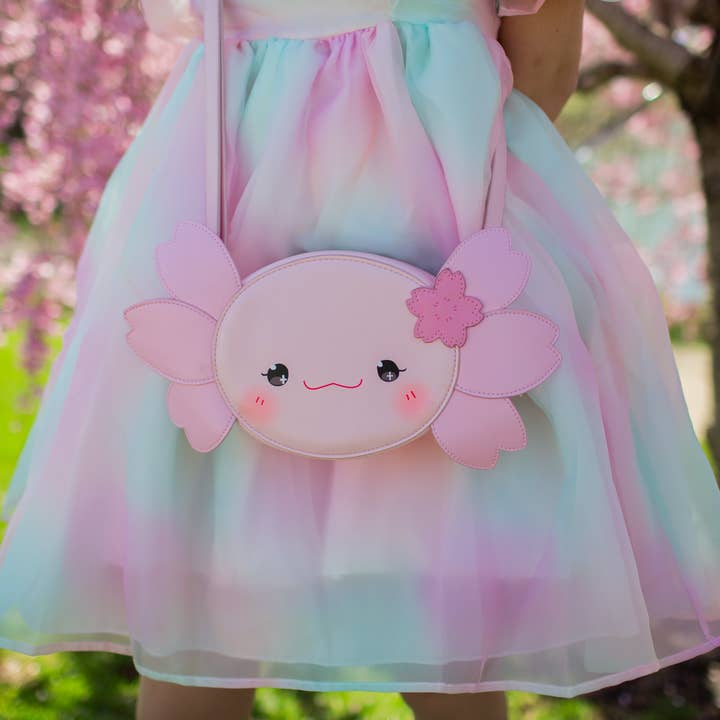 Agi Jagi Shop - Wholesale Crossbody bag – Women's - Agi the Axolotl Crossbody Purse16