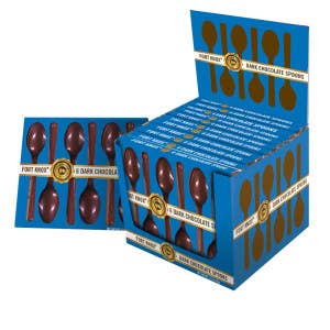 L&F Universal Goods - Wholesale Chocolate - Fort Knox Dark Chocolate Spoons 12/2.12OZ0