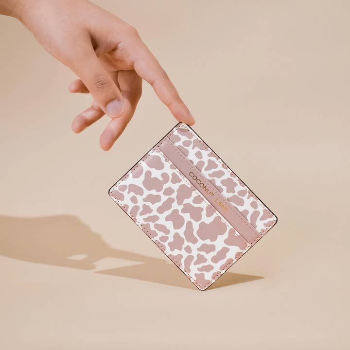 Coconut Lane - Wholesale Card Holder - Women's - Nude Cow Card Holder