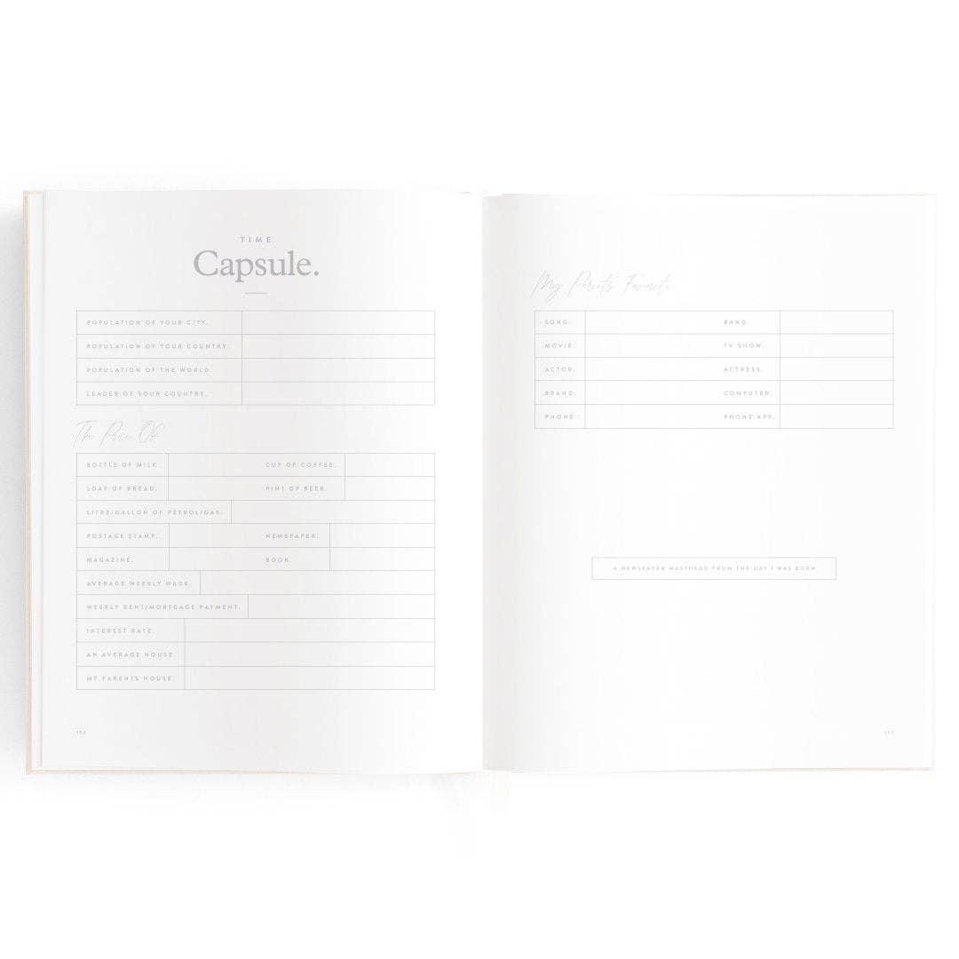 Fox & Fallow – Großhandel Erinnerungsbuch – Kind & Baby – Babybuch Buttermilk (geschlechtsneutral)24