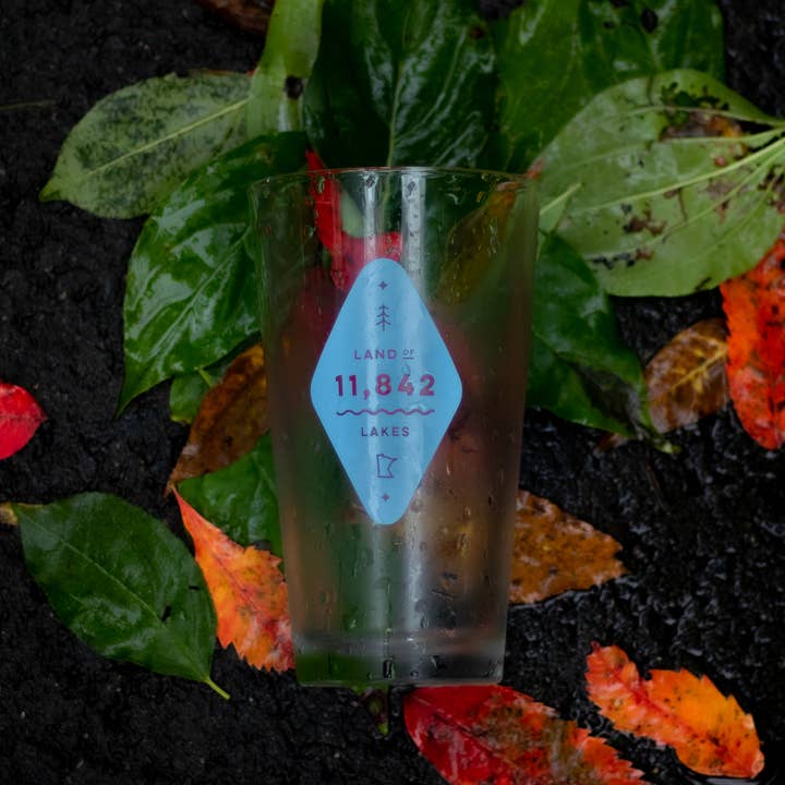 Northern Goods - Wholesale Beer Glass/Mug - Land of Lakes Pint Glass2