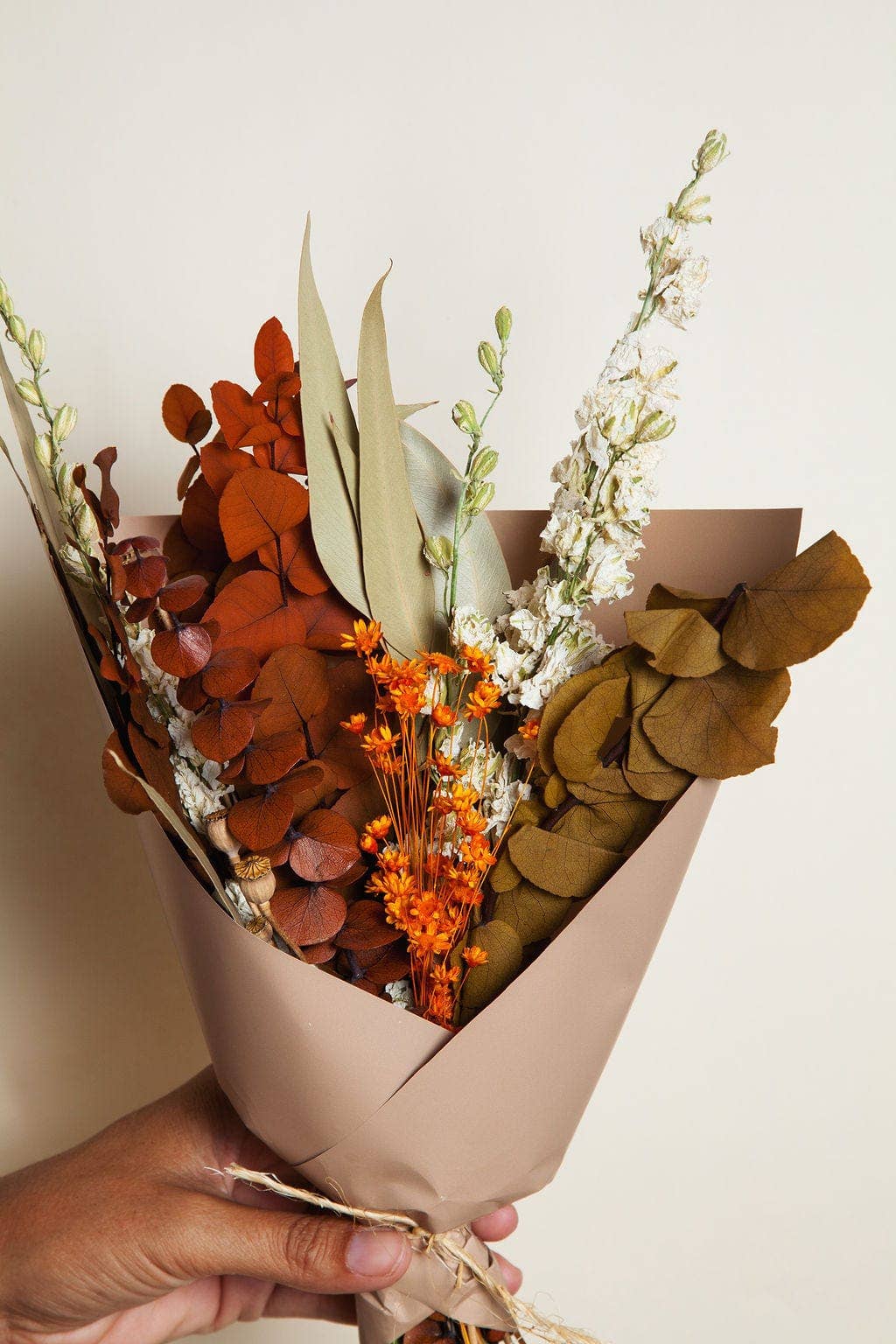 Idlewild Floral Co. – wholesale Dried/pressed flowers – Harvest Dried Flower Mini Bouquet1