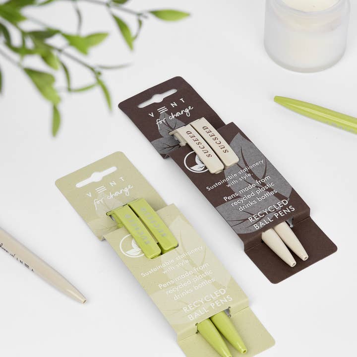 VENT for Change - Wholesale Pen - Pens Recycled Drinks Bottle - Sucseed Kiwi1