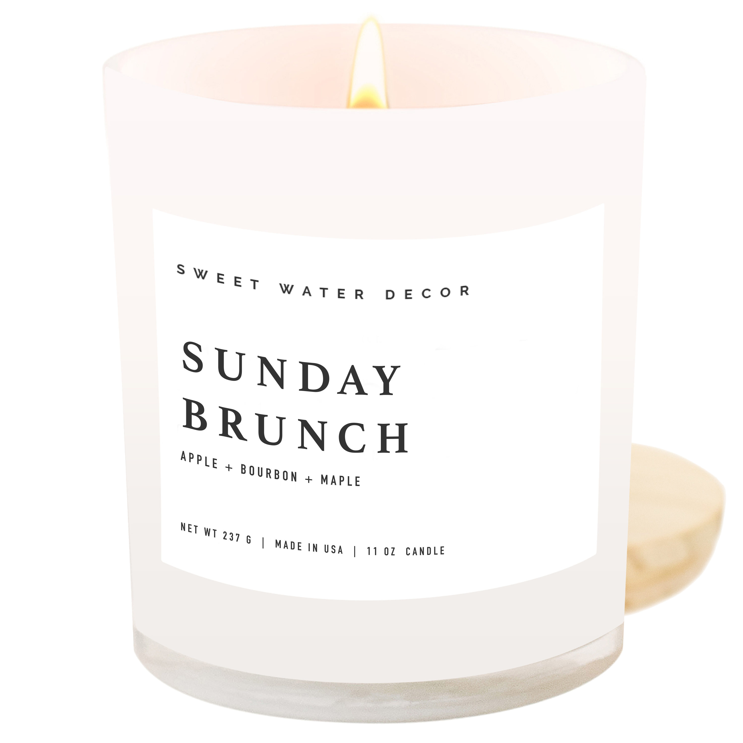 Sweet Water Decor - Wholesale Jar/Filled Candle - Sunday Brunch 11 oz Soy Candle - Home Decor & Gifts7