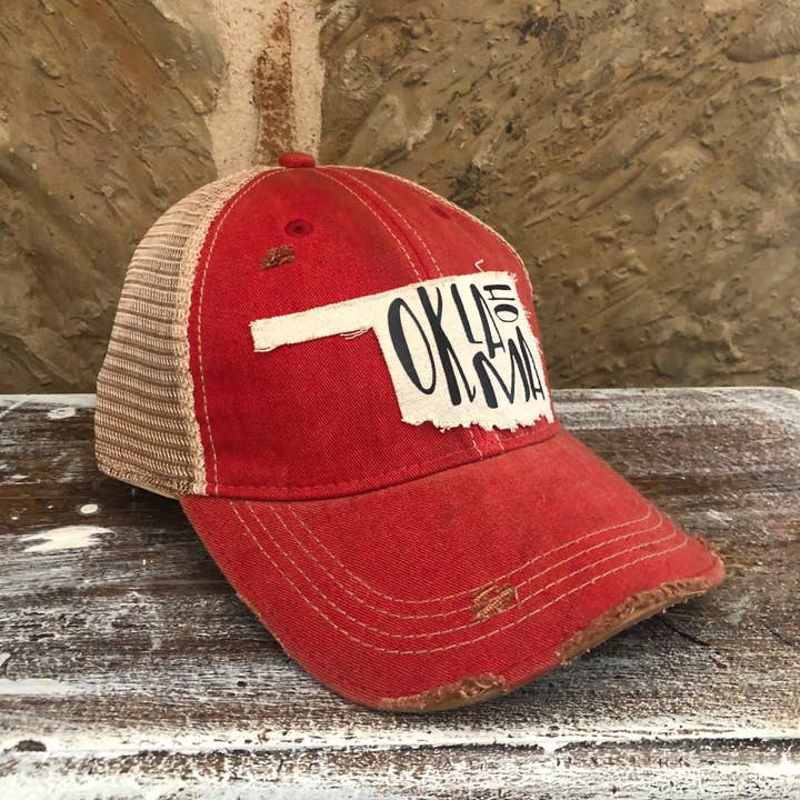 BohoGroove - Wholesale Baseball Cap - Women's - Oklahoma Hat, State Hat16