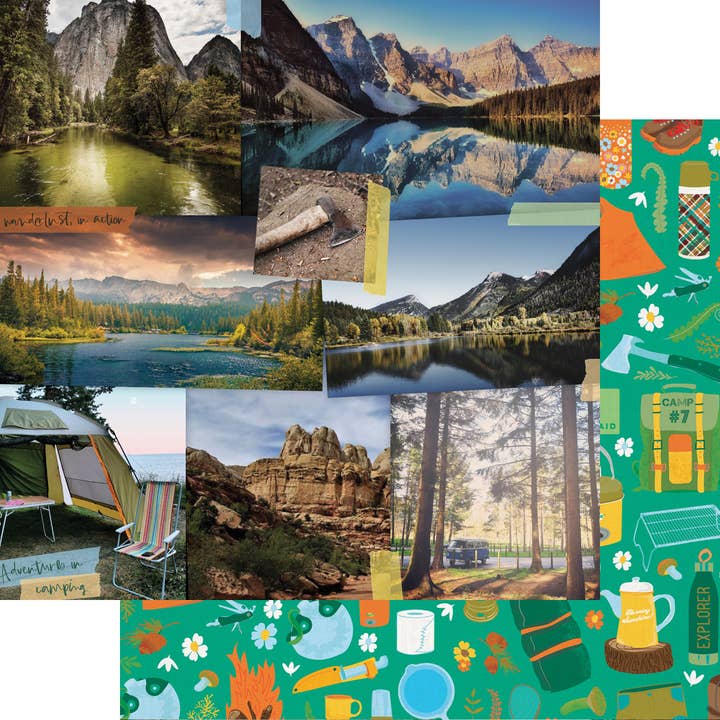 Camp Wander - Carta - La Grande Avventura per la vendita all'ingrosso da parte di Fancy Pants Designs