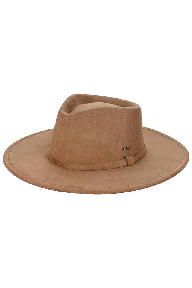 Hana - Wholesale Fedora - Dames - C.C Rancher-hoed van imitatiesuède7