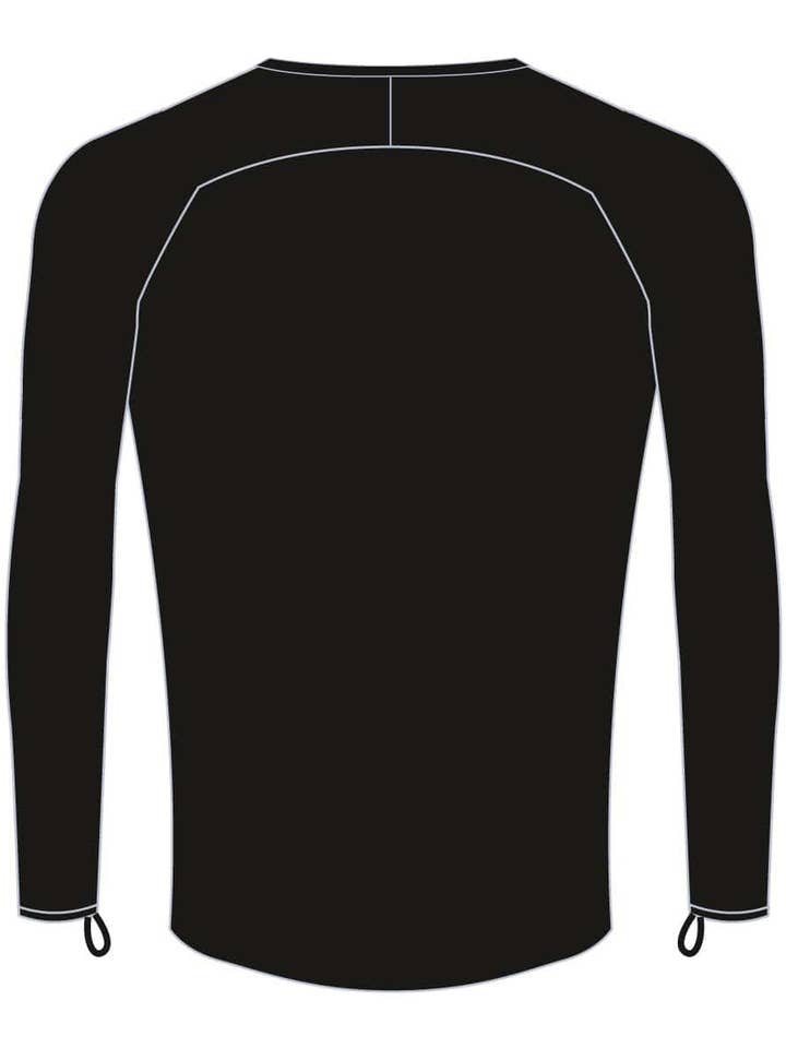 LONG SLEEVE UNDERSHIRT DRAINER BLACK LINE for wholesale by BRK23