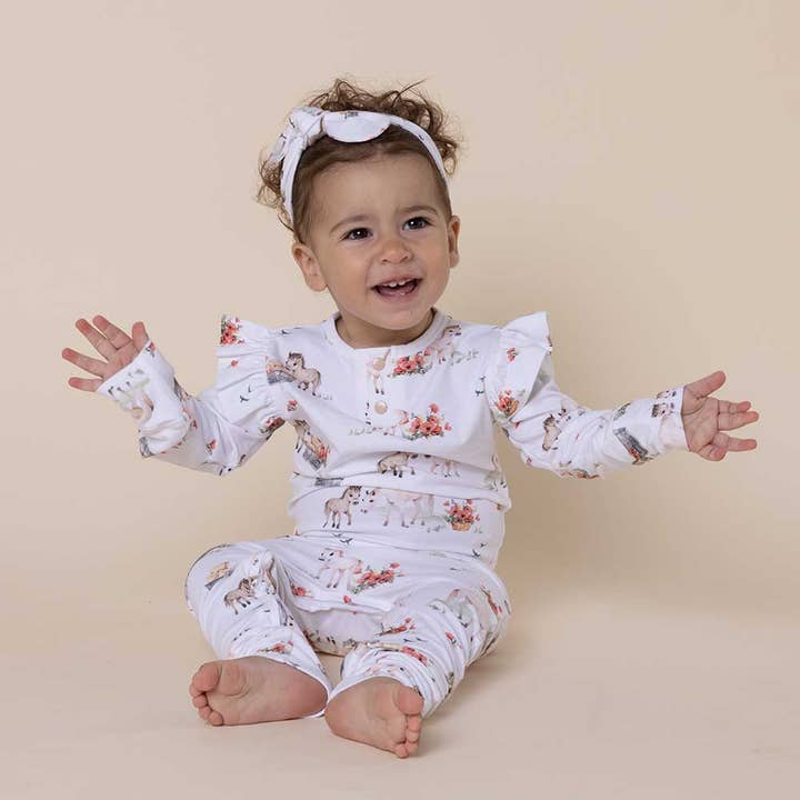 Snuggle Hunny - Wholesale Jumpsuit - Baby - Pony Pals Organic Growsuit