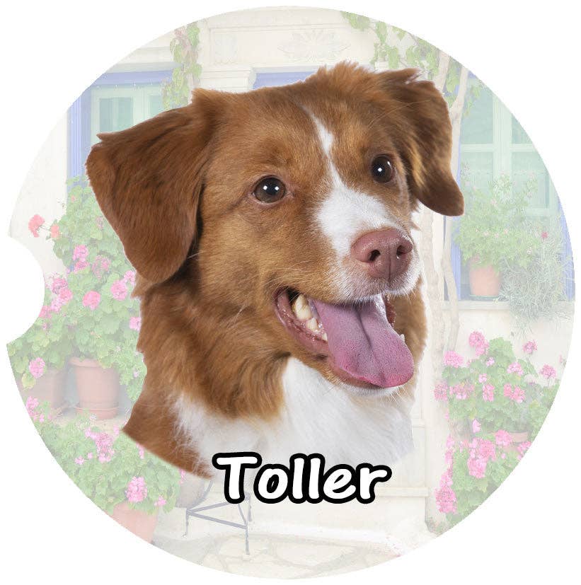 Traci's Fun Creations - Wholesale Car Coaster - Unisex - Nova Scotia Toller Car Coaster0