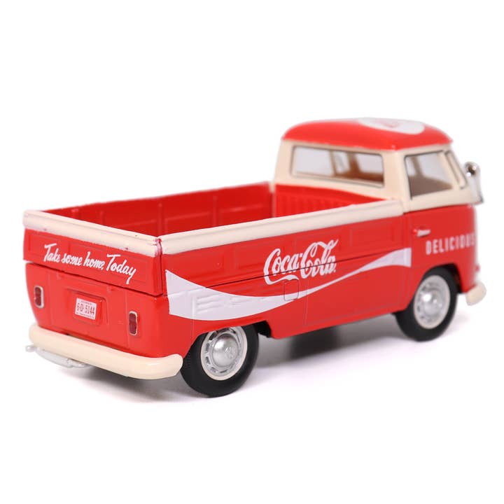 Motor City Classics, Inc. - Wholesale Decorative Tabletop Object - 1:43 Scale Coca-Cola 1962 VW T1 Pickup Diecast Model14
