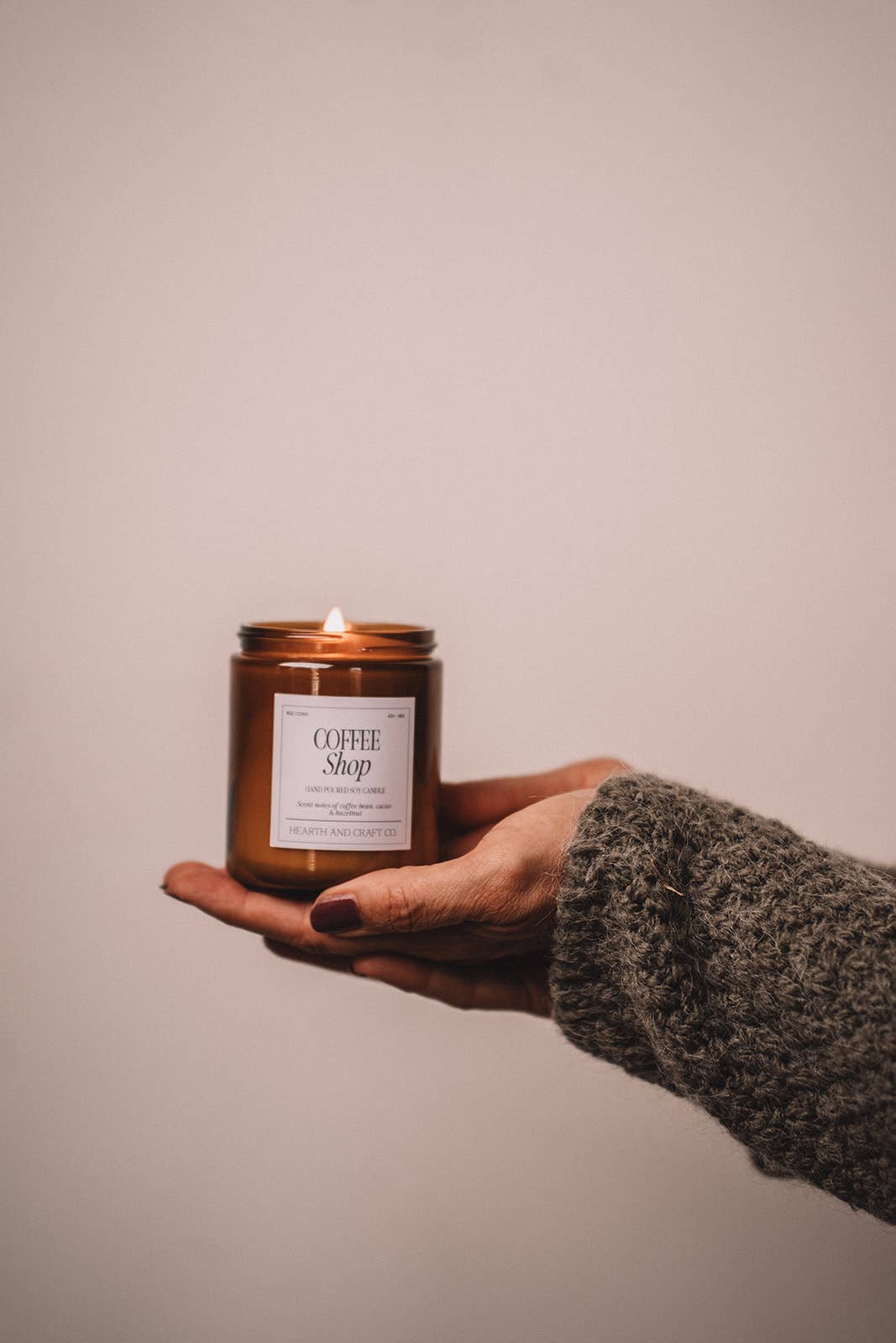 Hearth and Craft Candle Co. - Vente Bougie en bocal - CAFÉ36