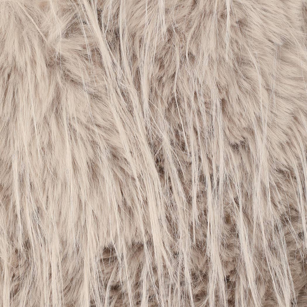 Fashion City - Wholesale Tote Bag - Unisex - Fluffy Faux Fur Tote Solid Color Shoulder Handbag11