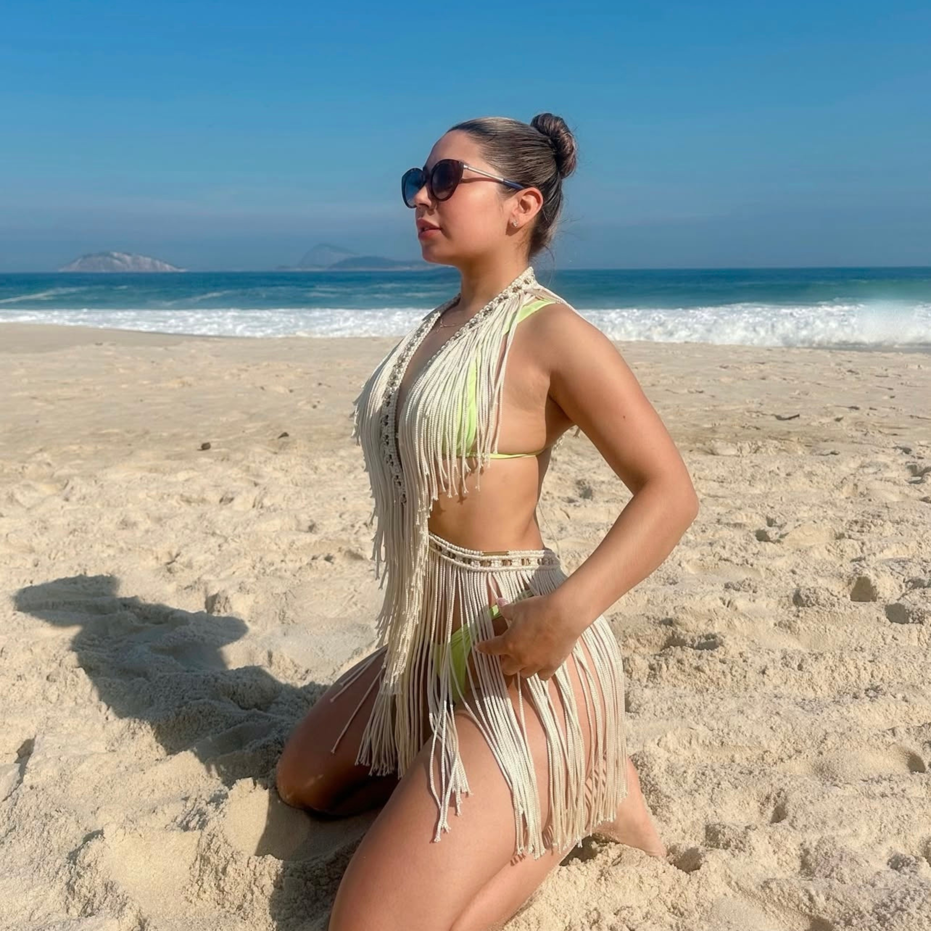 Entre Dos Tierras .Boutique - Wholesale Dress - Maternity - Bacalar Handmade Macrame Resort Dress-Beach & Vacation Wear2