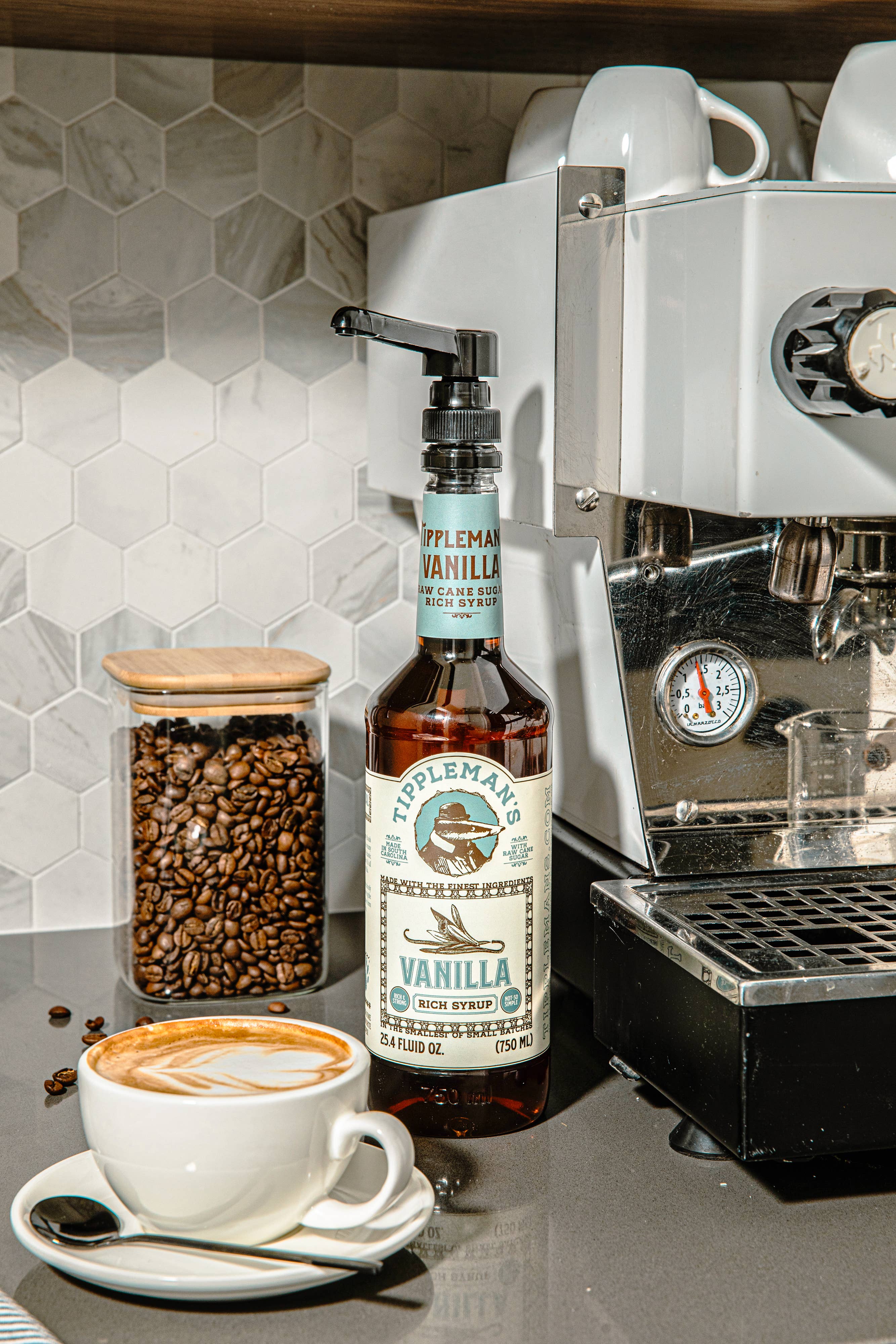 Bittermilk Bottling Co. - Wholesale Flavored Syrup - Vanilla Syrup - Coffee Syrup 750ml/25.4 fl oz3