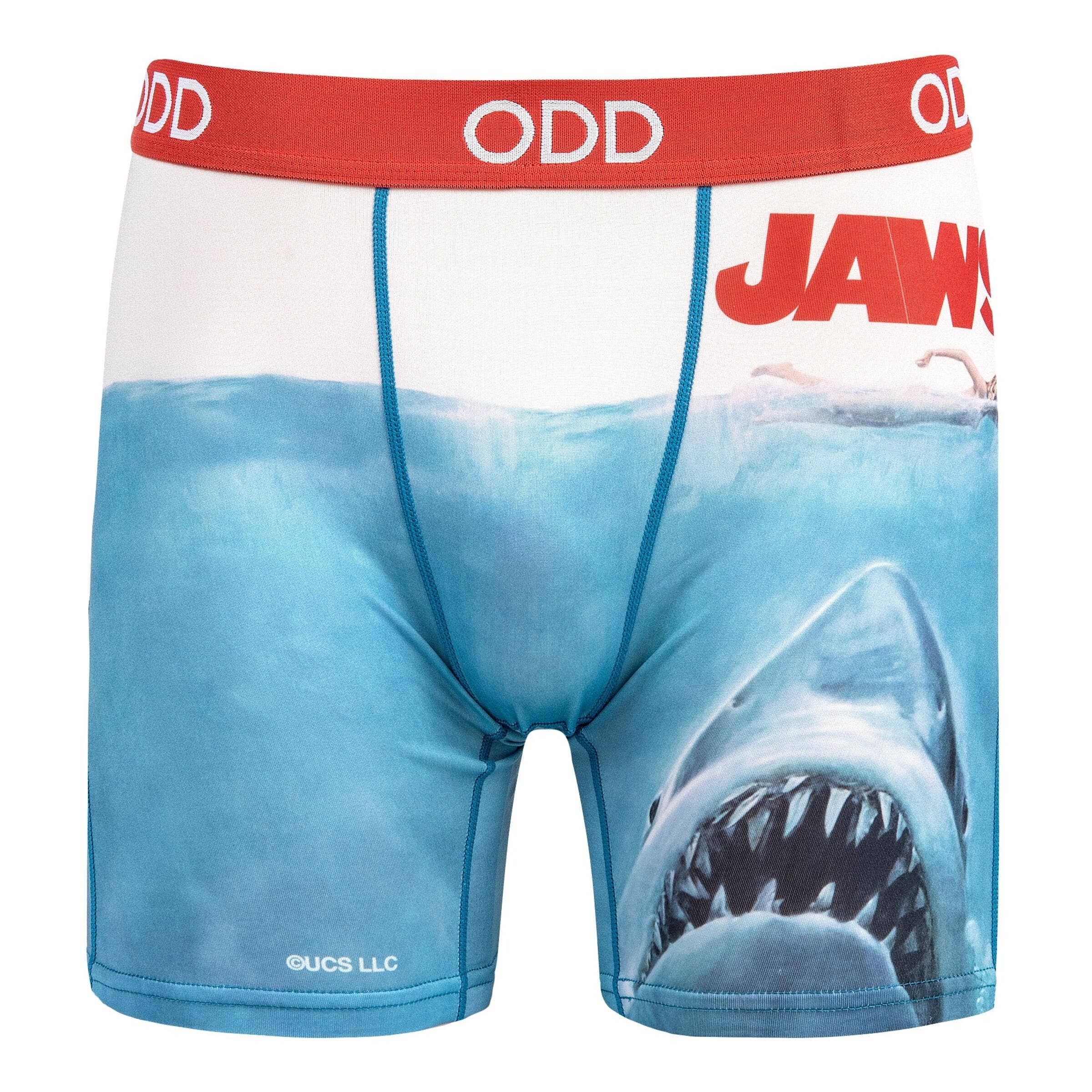 Jaws Cotton Crew Socks by ODD Sox – Great Sox