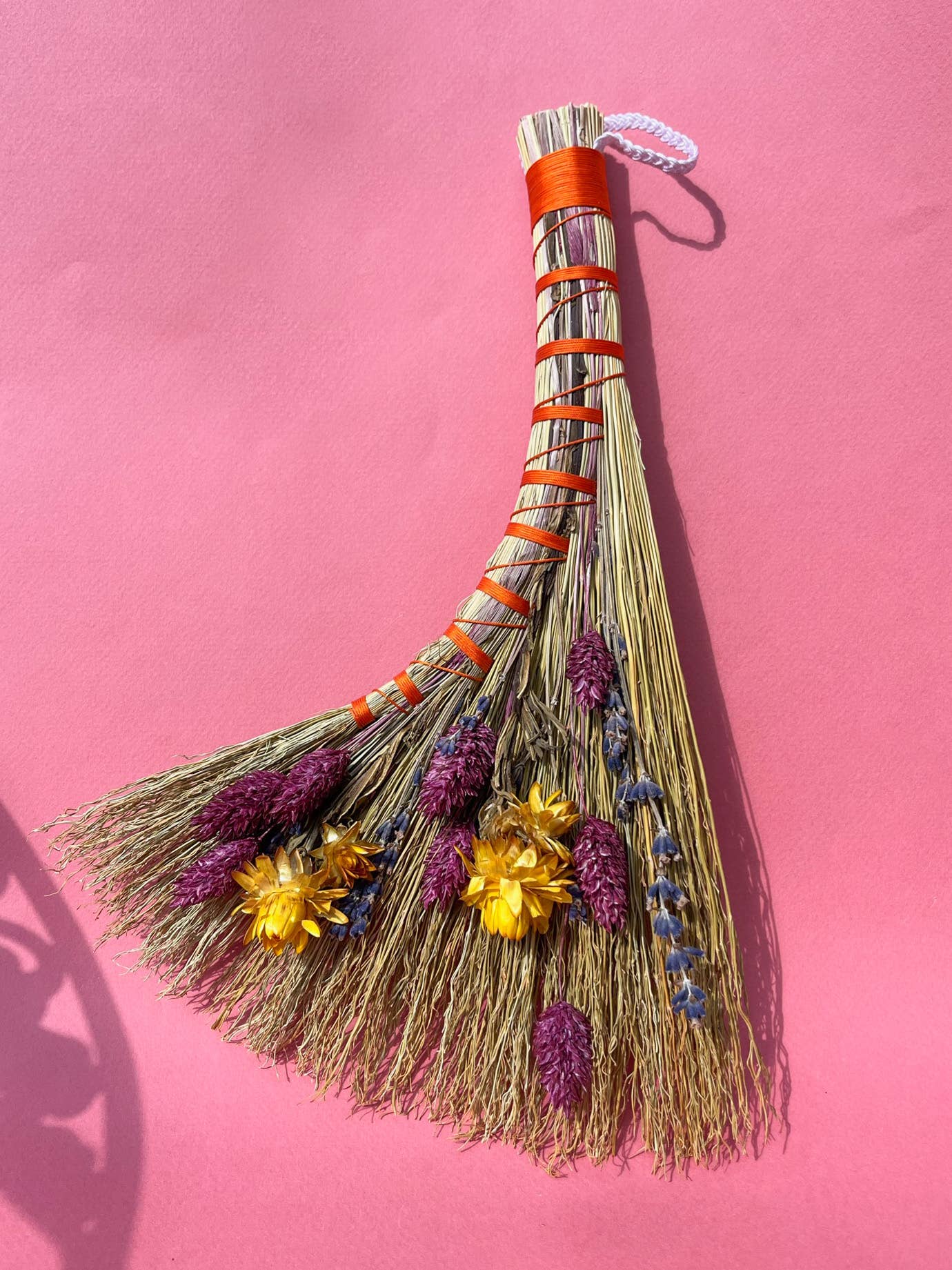 Venus Moon - Wholesale Sculpture - Adorned Floral Whisk Brooms (Assorted Colors)6