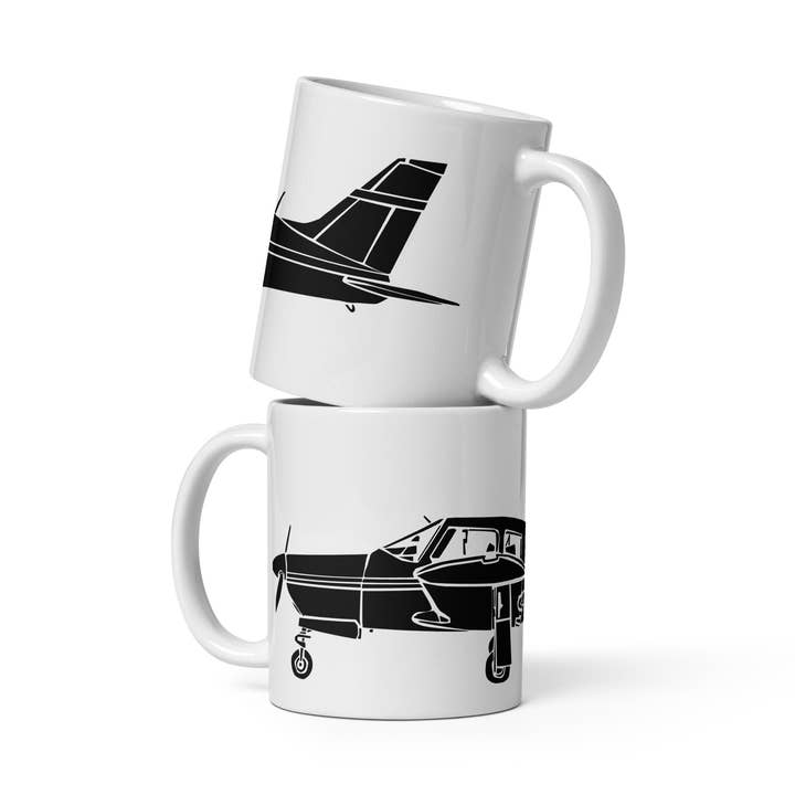 Bellavance Ink - Wholesale Coffee Mug - Coffee Mug Of A PA-28 Arrow Airplane