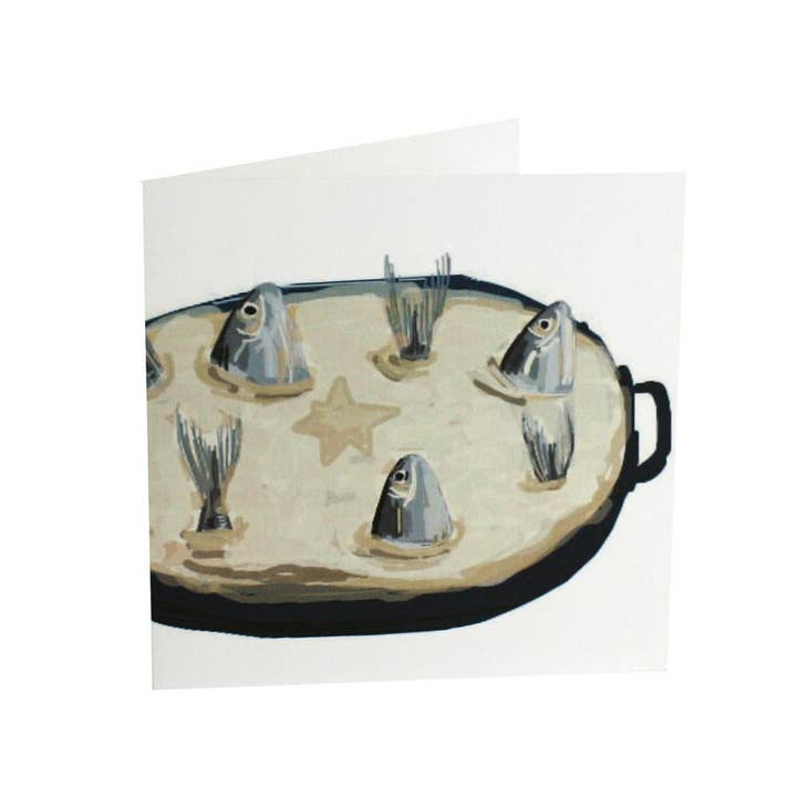 Stargazey Greetings Card for wholesale by Cream Cornwall