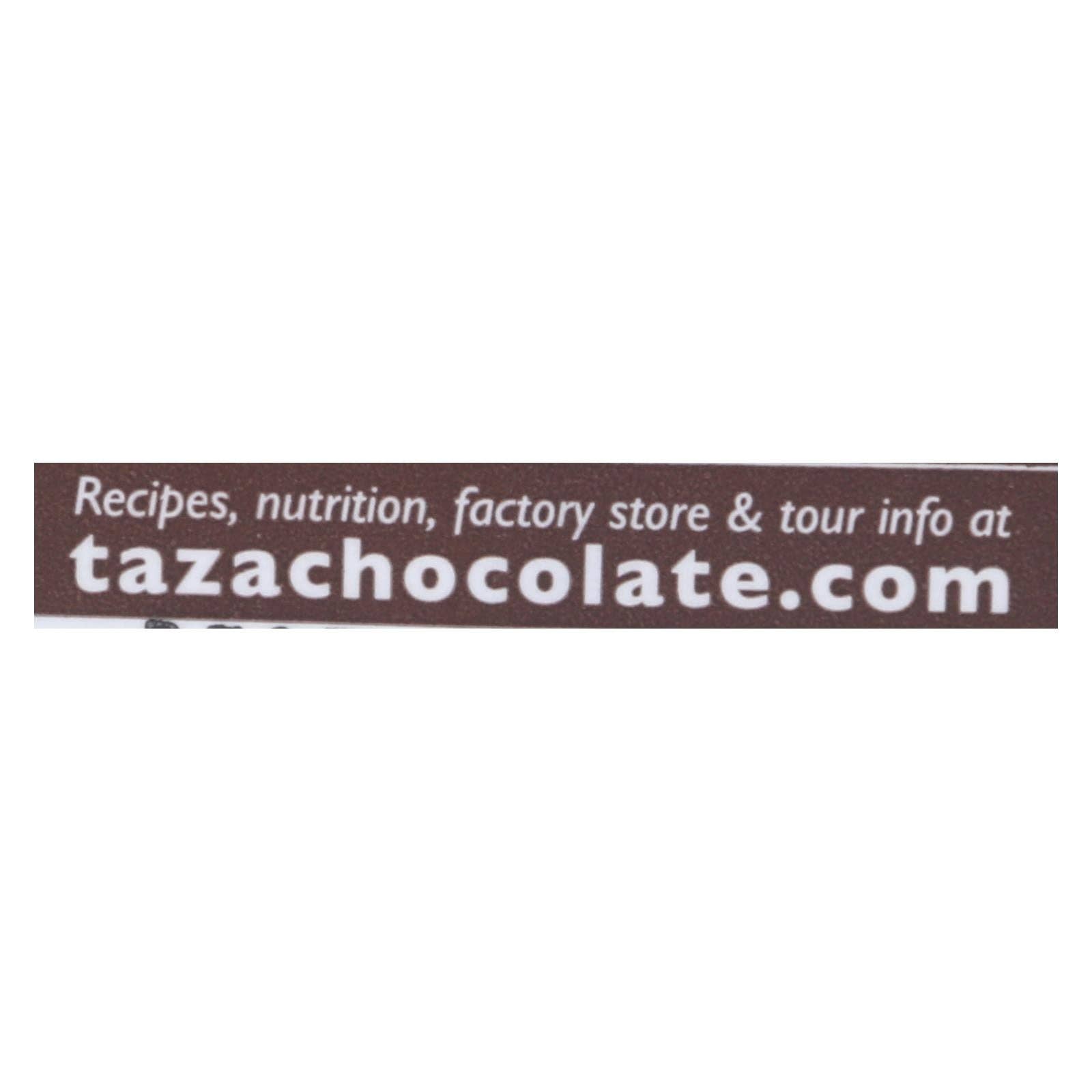 Everyday Supply Co - Wholesale Chocolate Bar - Taza Organic Salted Almond Dark Chocolate Discs, 12 Pack1