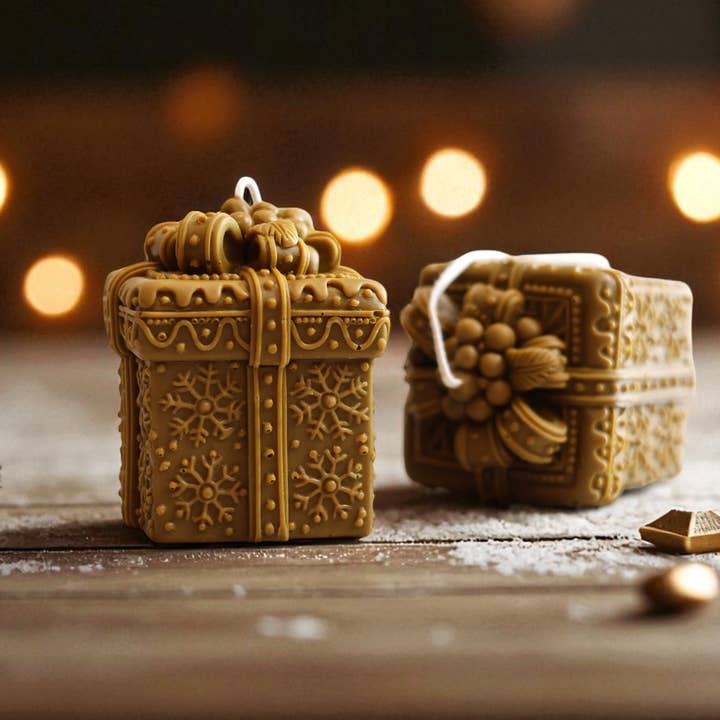 Stor julkandel för julklapp 4x2 3/4 tum för wholesale av Agaboo Candle