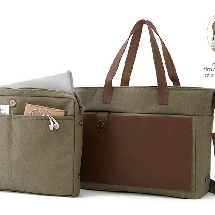 Oliday - Wholesale Diaper Bag - Baby - Loft Diaper Bag Backpack / Tote Bag - Green2