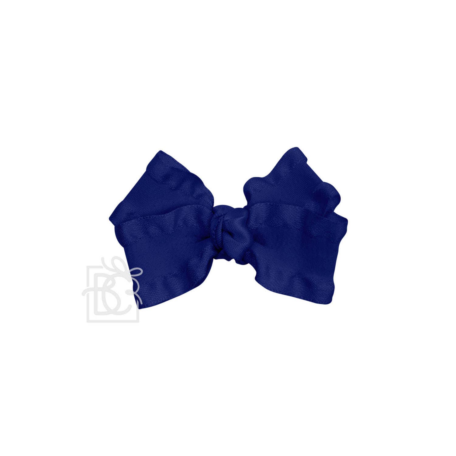 Beyond Creations, LLC - Wholesale Hair Bow - Kids - DOUBLE RUFFLE BOW ON CLIP68
