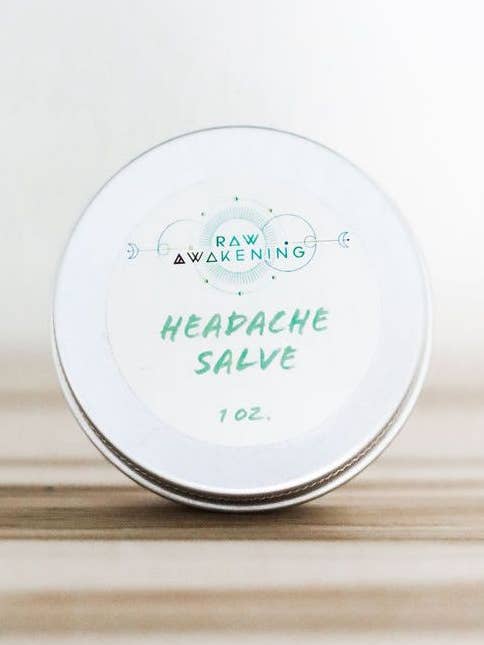 Headache Salve for wholesale by Raw Awakening
