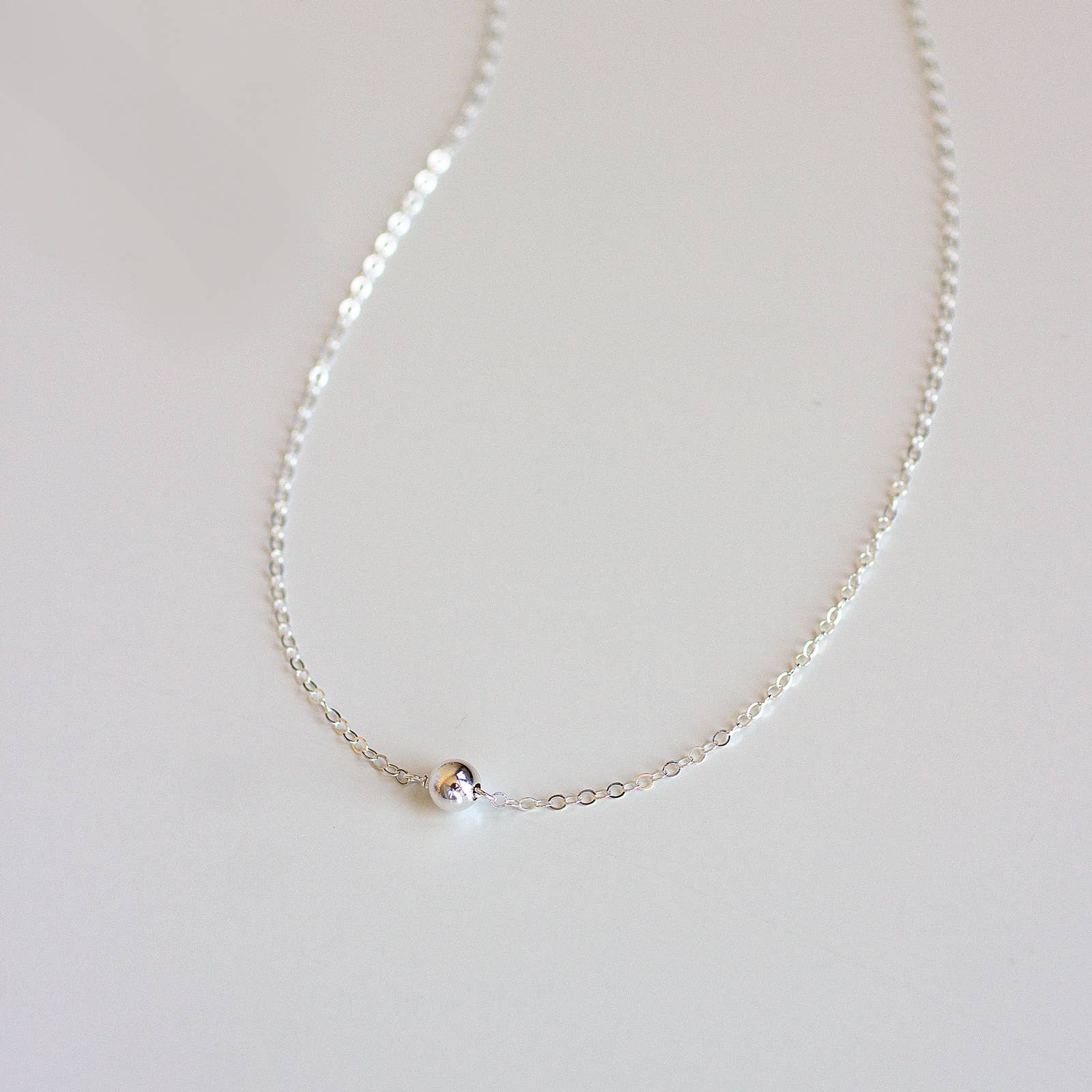 Christine Elizabeth Jewelry - Wholesale Pendant/Charm Necklace - Sterling Silver Dust Solitaire Necklace2