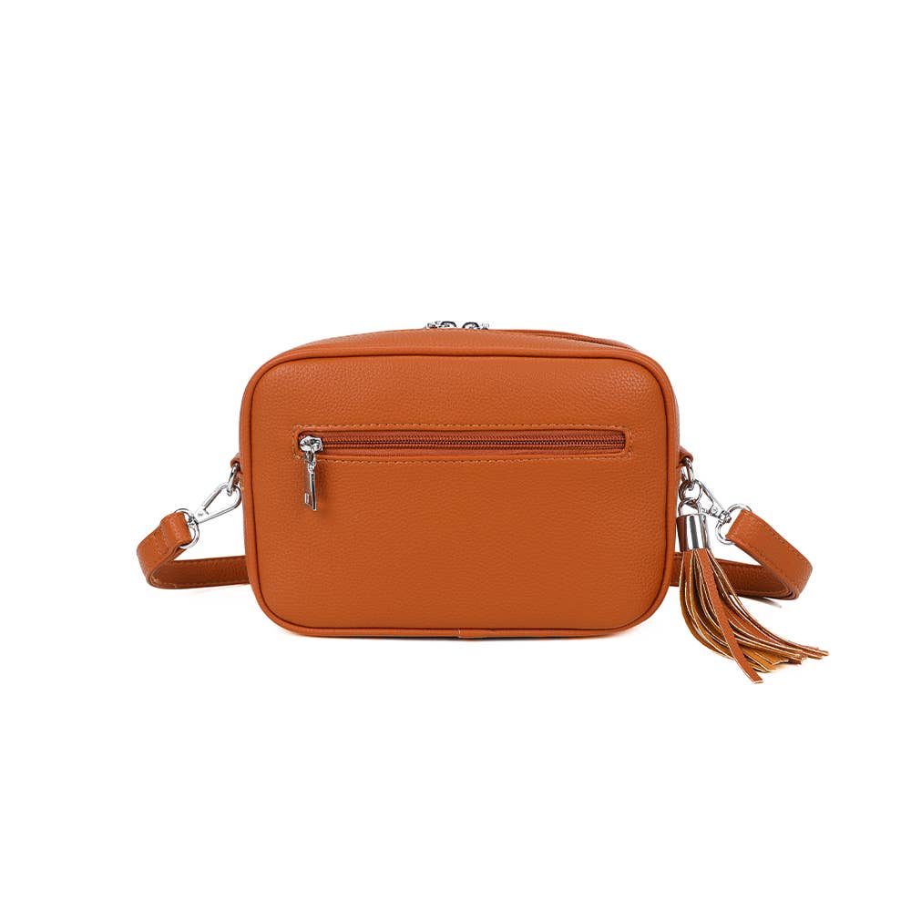 Strathurie – wholesale Crossbody bag – Women's – Strathurie Faux Leather Camera Style Bag S688# Black6