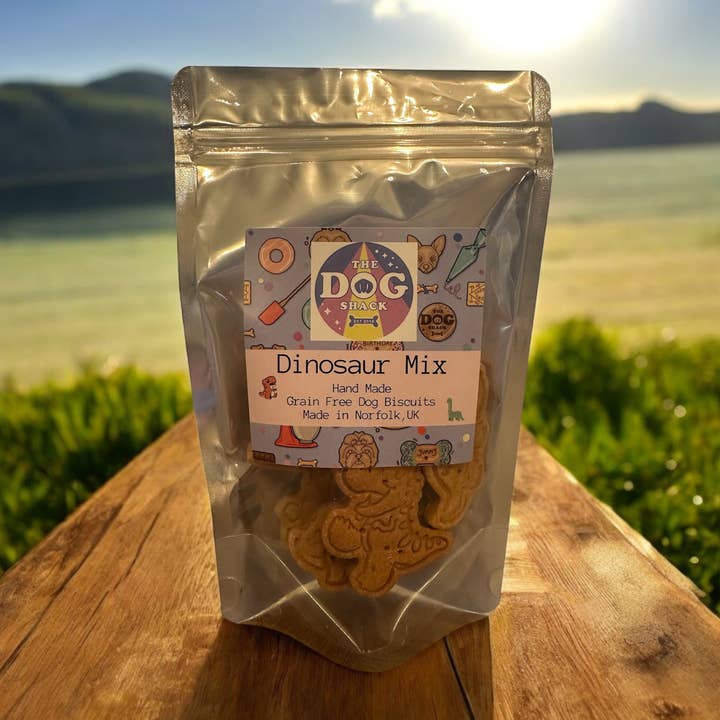 Biscoitos para Cães Sem Grãos Dinosaur Mix por atacado de The Dog Shack