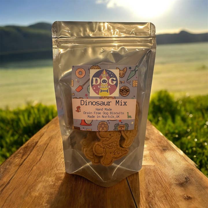 The Dog Shack - Wholesale Pet biscuits – Dog - Dinosaur Mix Grain Free Dog Biscuits