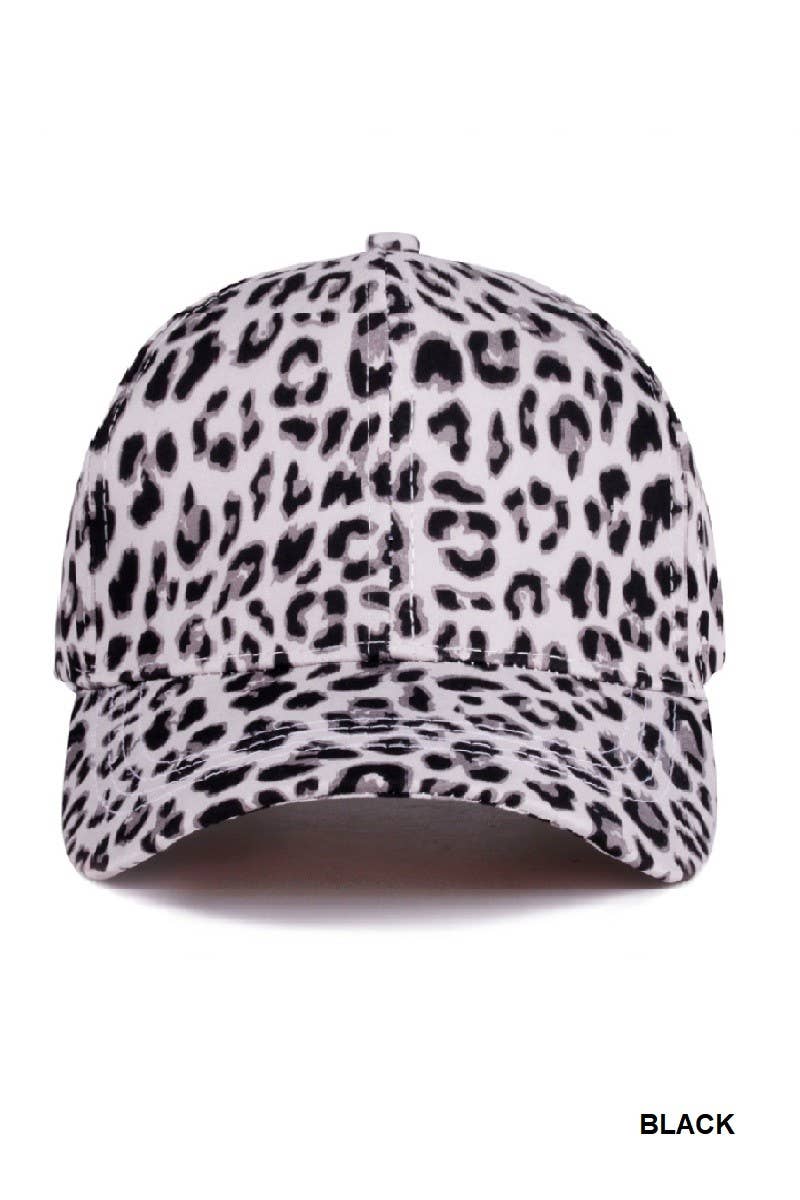 Vanilla Monkey - Wholesale Baseball Cap - Women's - Leopard Pattern Baseball Cap6