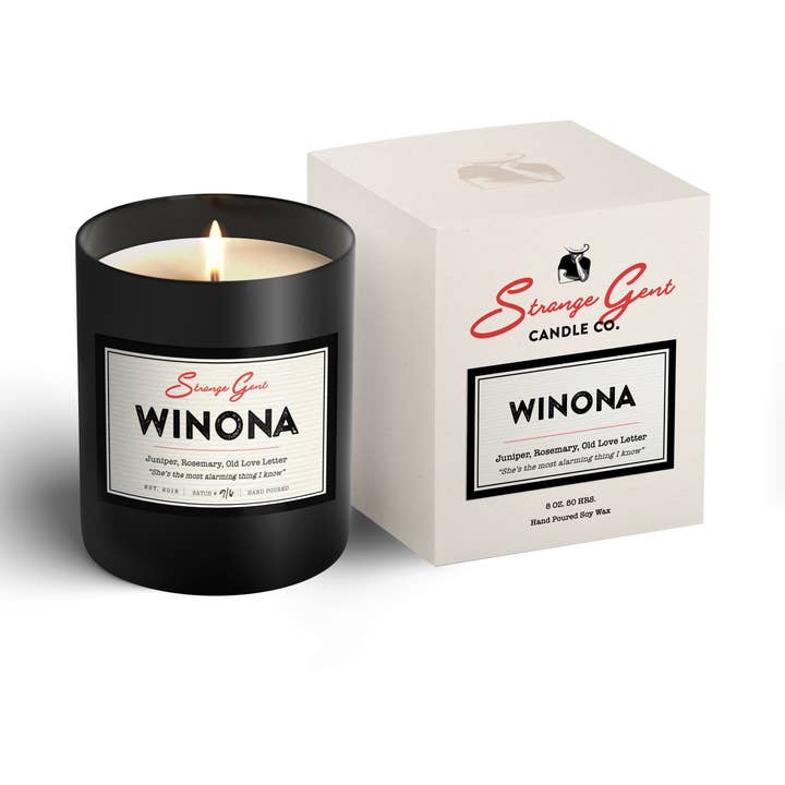 Winona - 8oz for wholesale by Strange Gent Candles