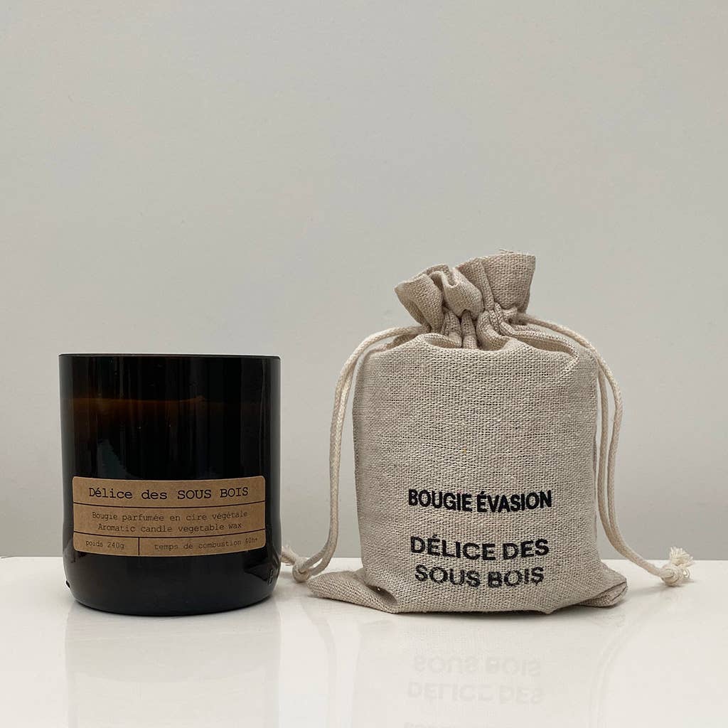 Opjet Paris - Vendita all'ingrosso Candela in vasetto - Candela Fuga nel bosco D7,6 H8,5cm1