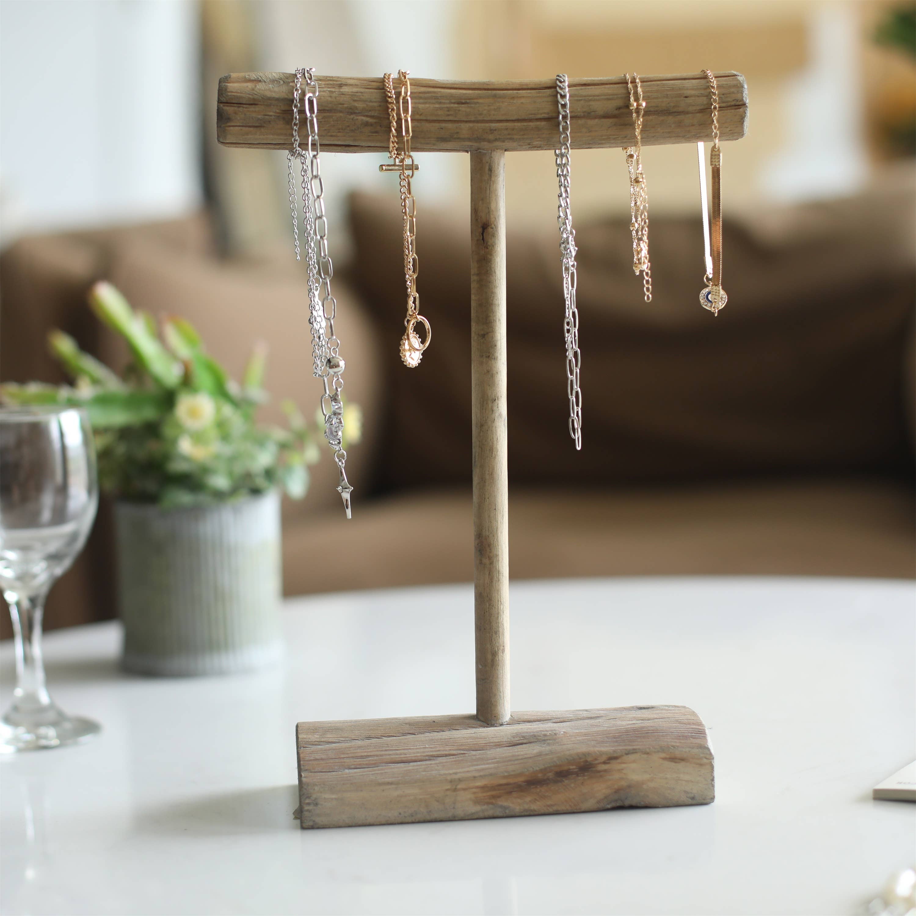 Cheungs Home Decor - Wholesale Jewelry Stand & Display - Atwan Driftwood Styled Jewelry Hanger5