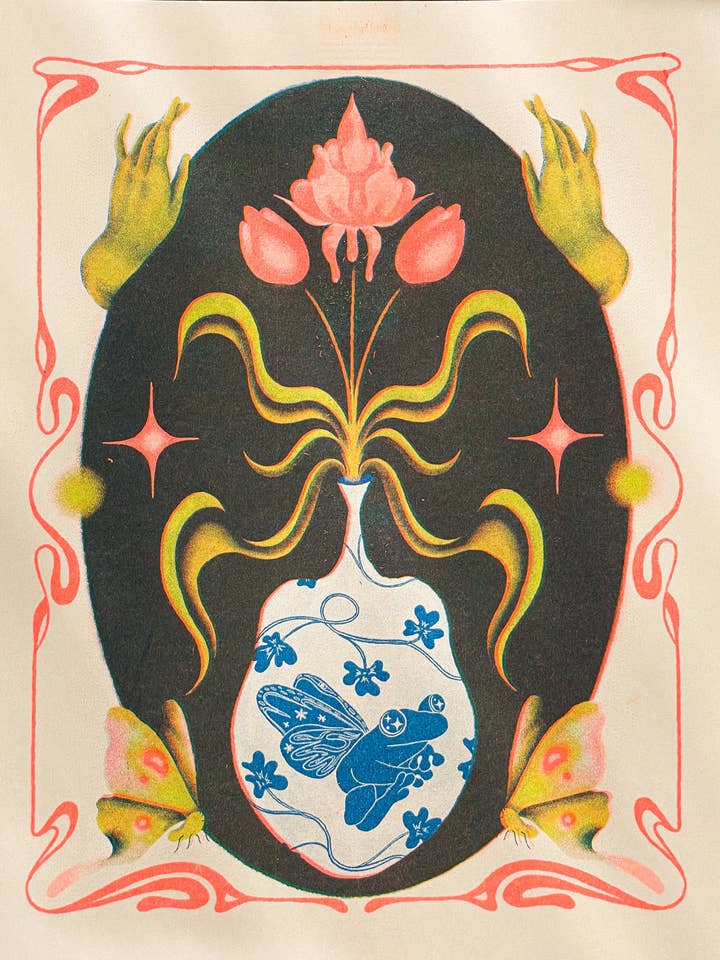 Légende de la Fée Grenouille pour la vente par swan meadow