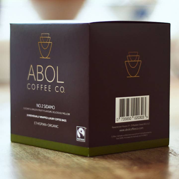Sacs à café Ethiopian Sidamo pour la vente par ABOL COFFEE CO.