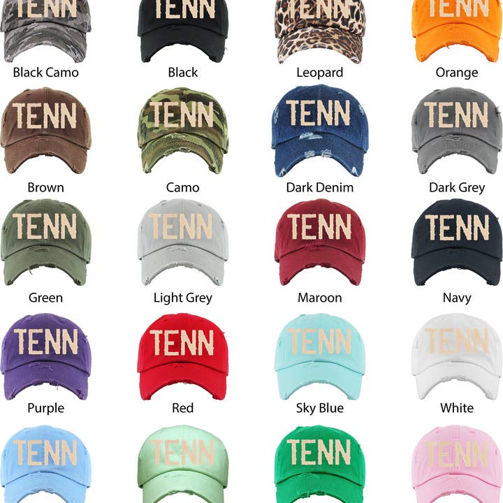 Cotton Mule - Wholesale Baseball Cap - Unisex - TENN Dad Hats