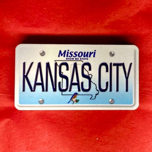 Kansas City Kennzeichenmagnet für den Großhandel von Avery Postcards and Gifts