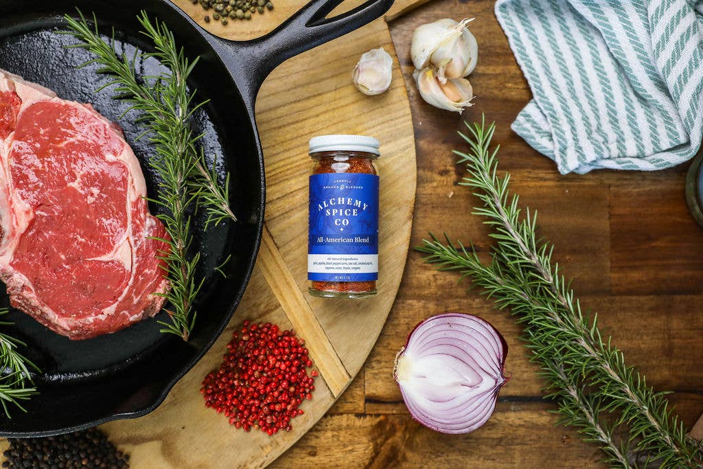 Alchemy Spice Company - Wholesale Dried Spice Mix - American Blend Jar2