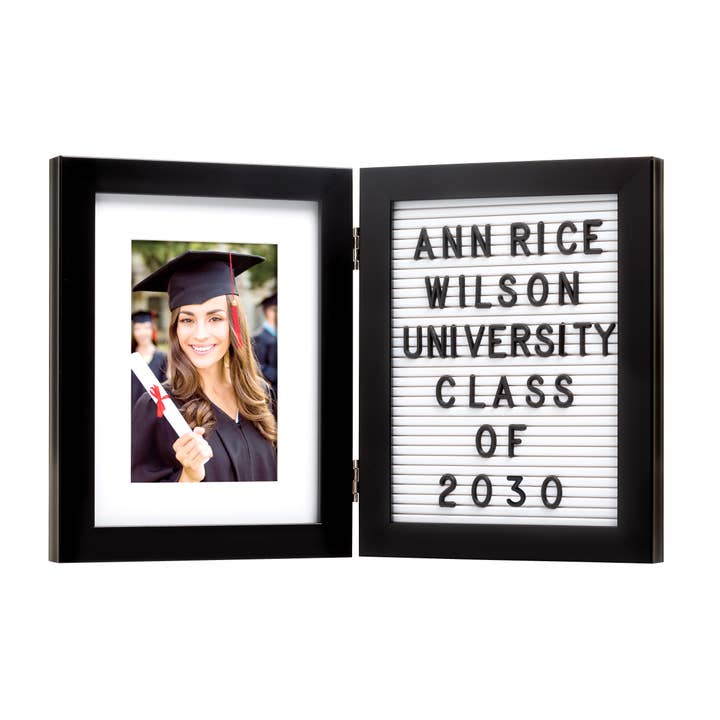 Kate & Milo - Wholesale Picture Frame - Graduation Tassel Letterboard Photo Frame, Graduation Gifts