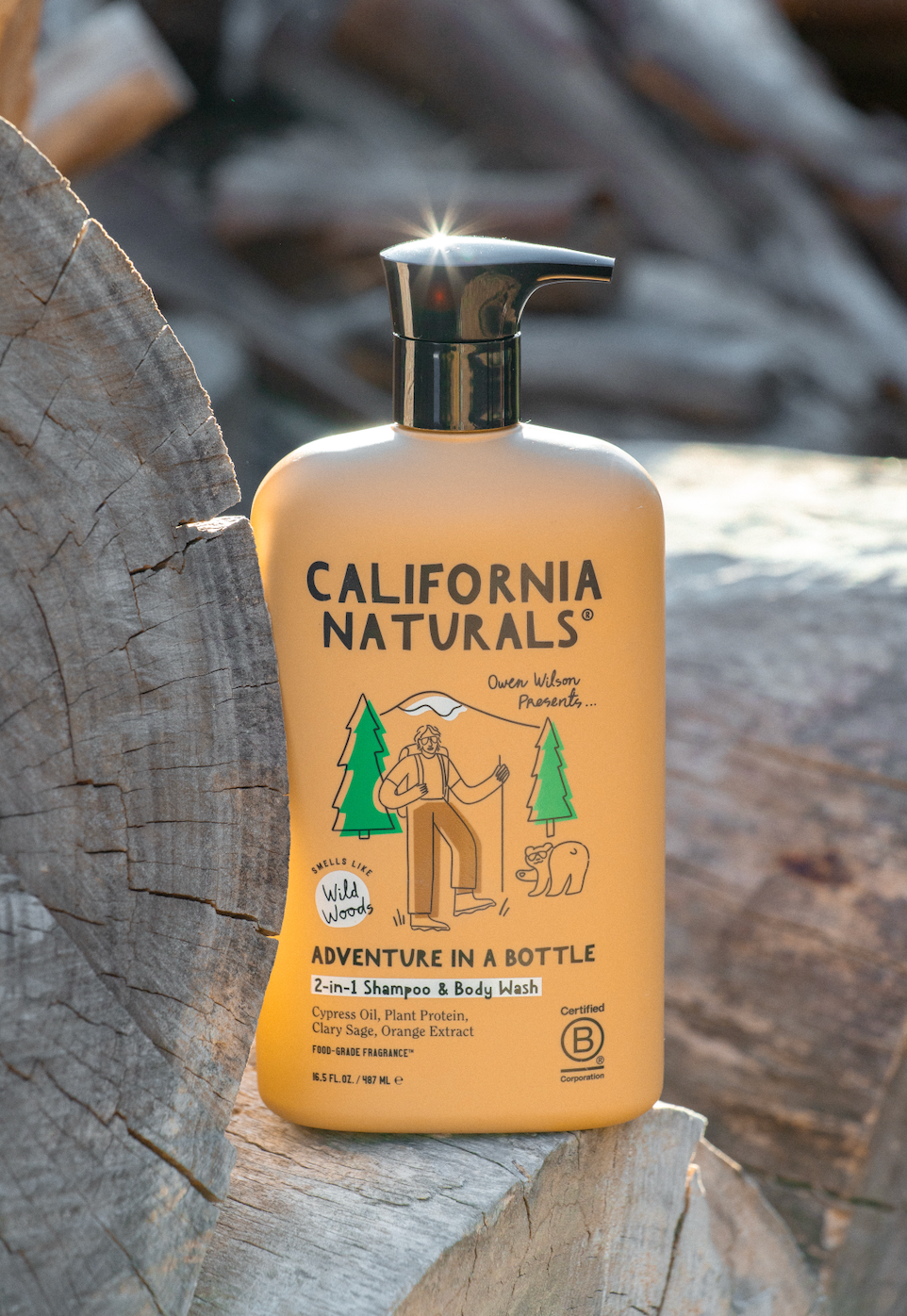 California Naturals - Wholesale 2-in-1 Shampoo & Body Wash - Men's - Adventure in a Bottle 2-in-1 Hair and Body Wash4