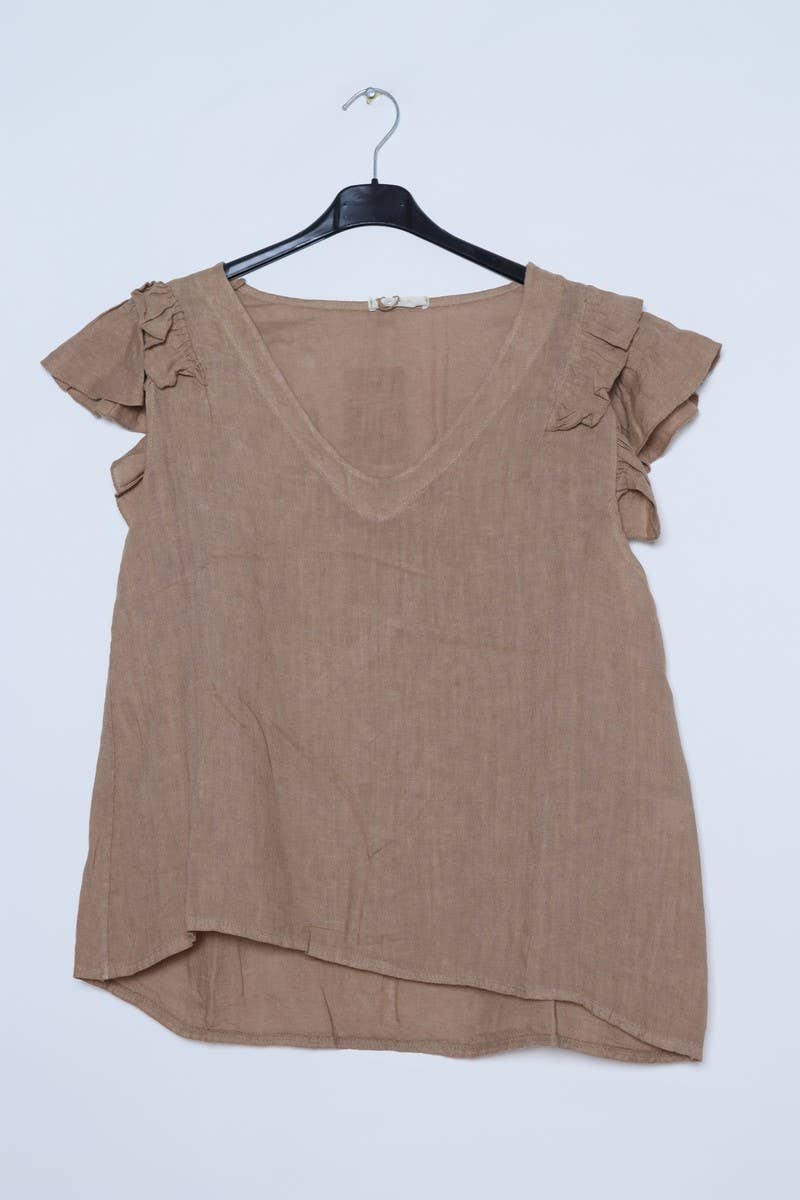 LÉA & LUC - Wholesale Blouse - Women's - 100% Linen Blouse REF. 1201936